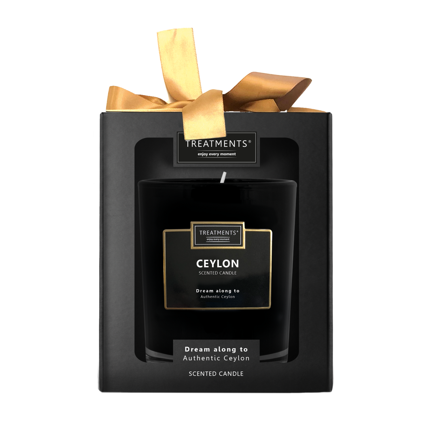 Treatments® - Geschenkbox Duftkerze - Ceylon - 380 Gramm
