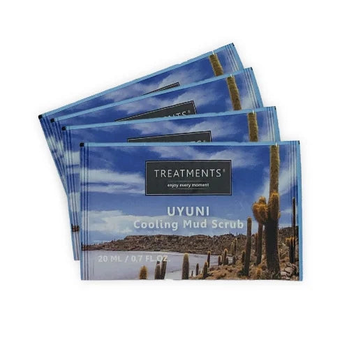Treatments® - Uyuni Kühlende Schlammcreme - 4 Stück - 20ml Beutel