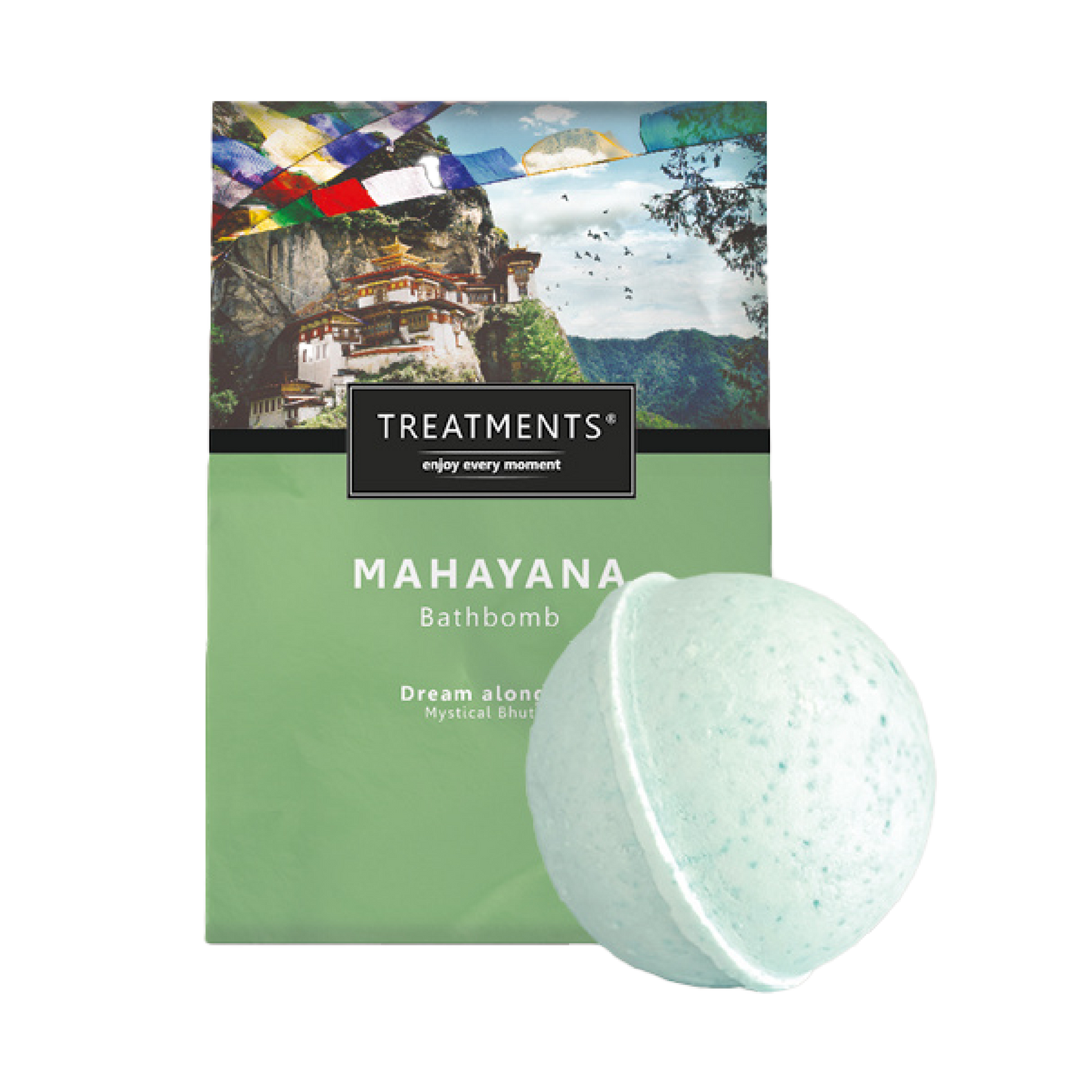 Treatments® - Wellness Badebombe - Mahayana - 280 Gramm